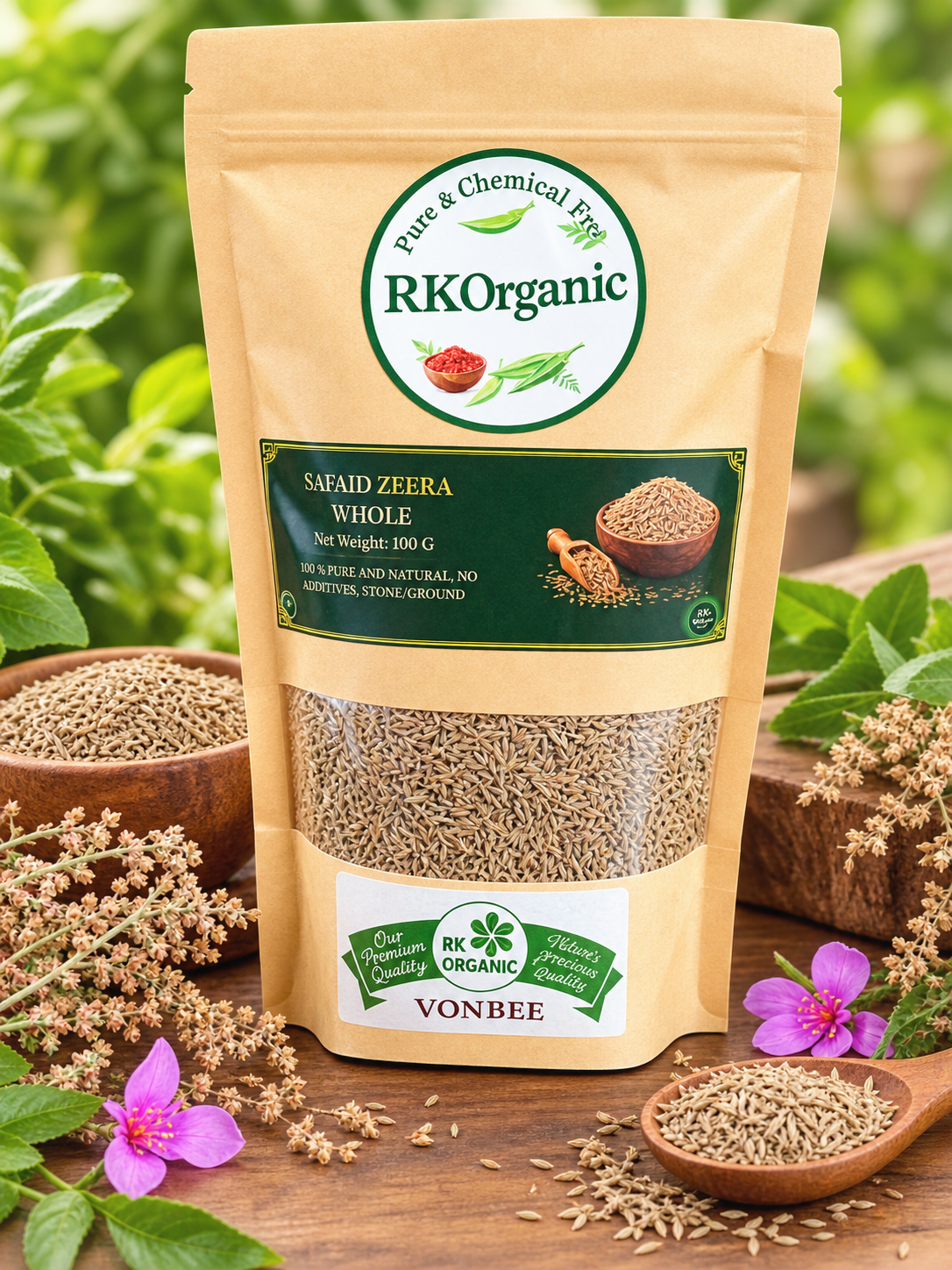 White cumin whole