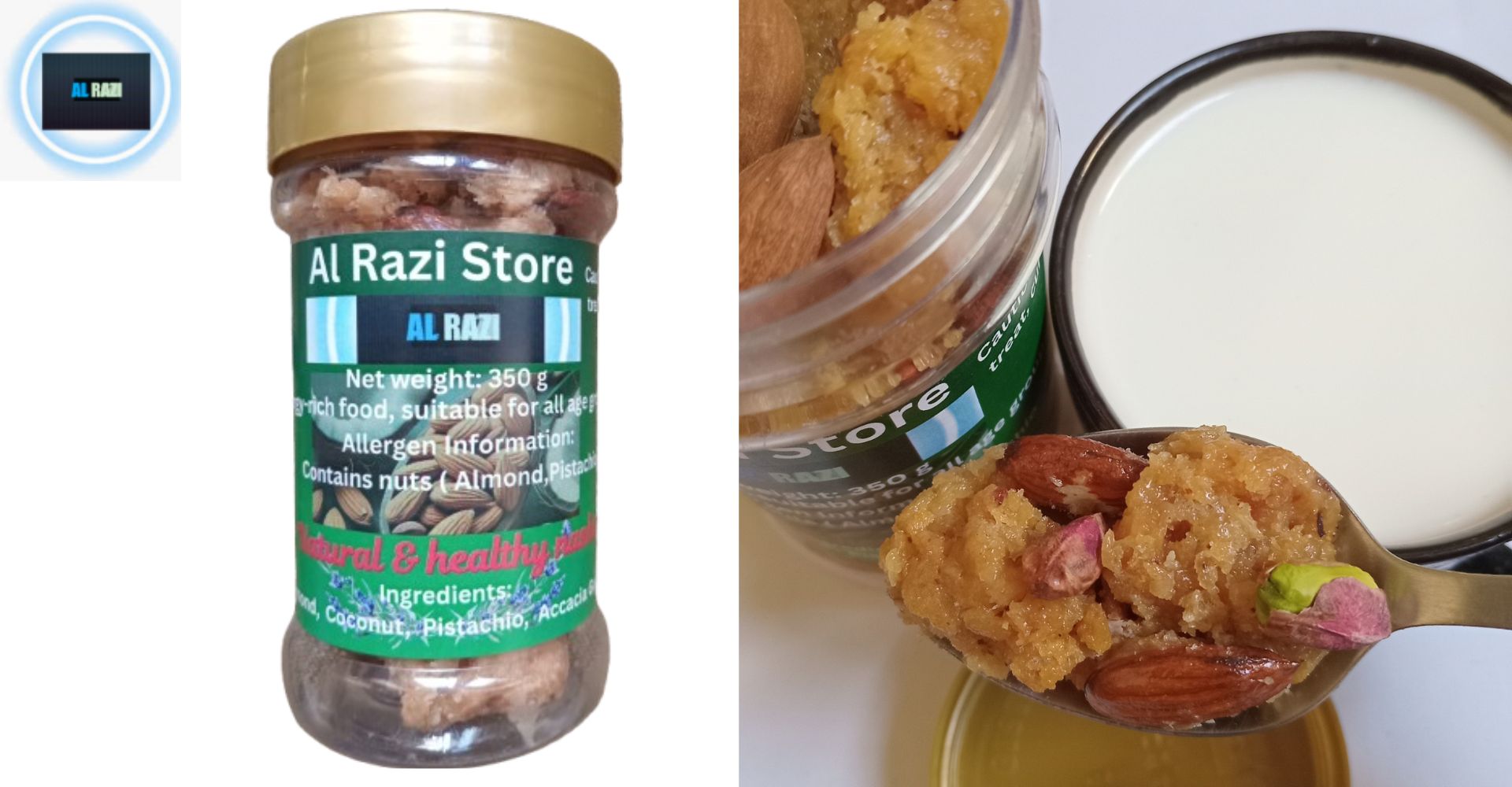 Natural and healthy nashta (food product)
