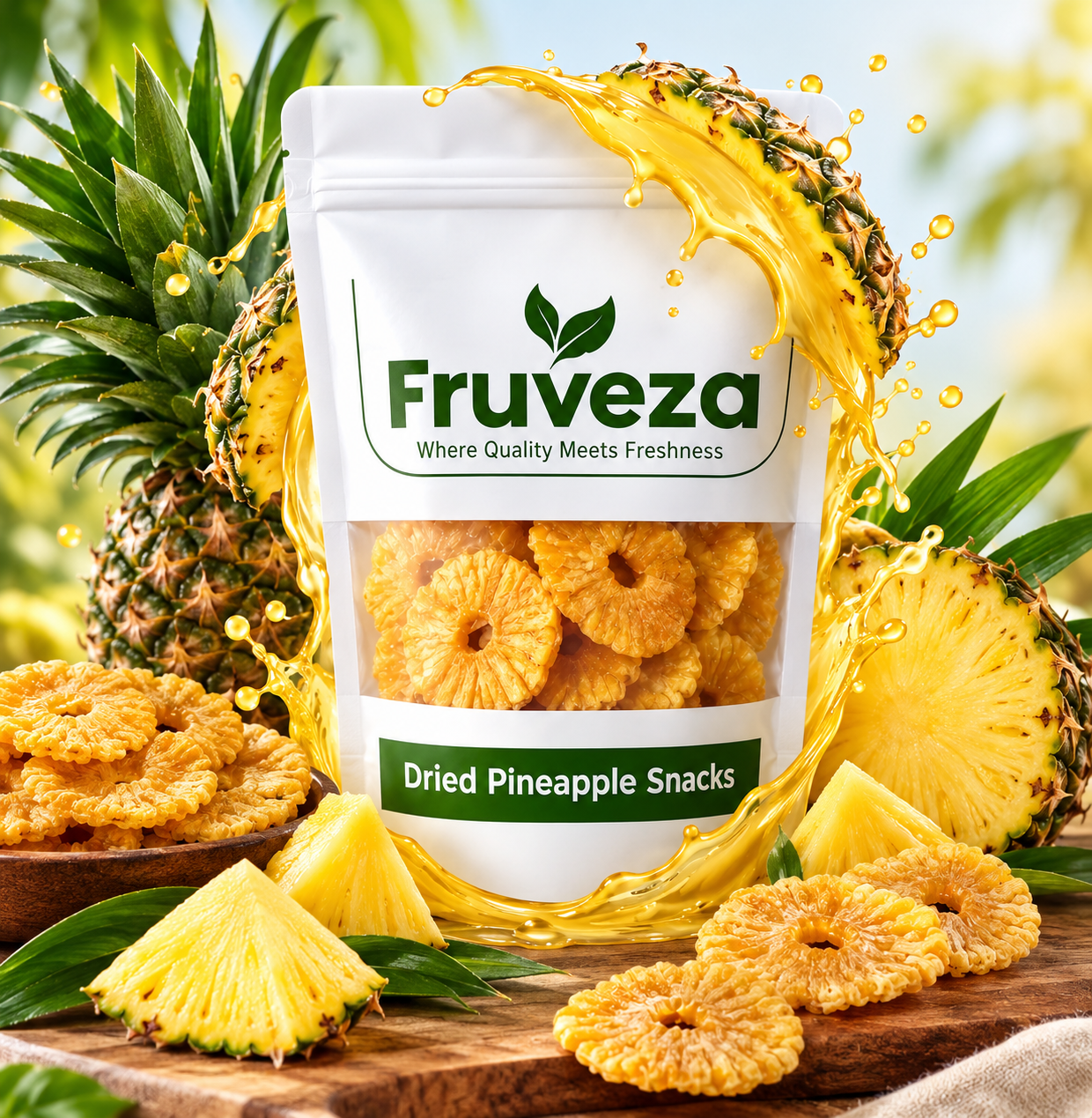 Dried Pineapple Snacks