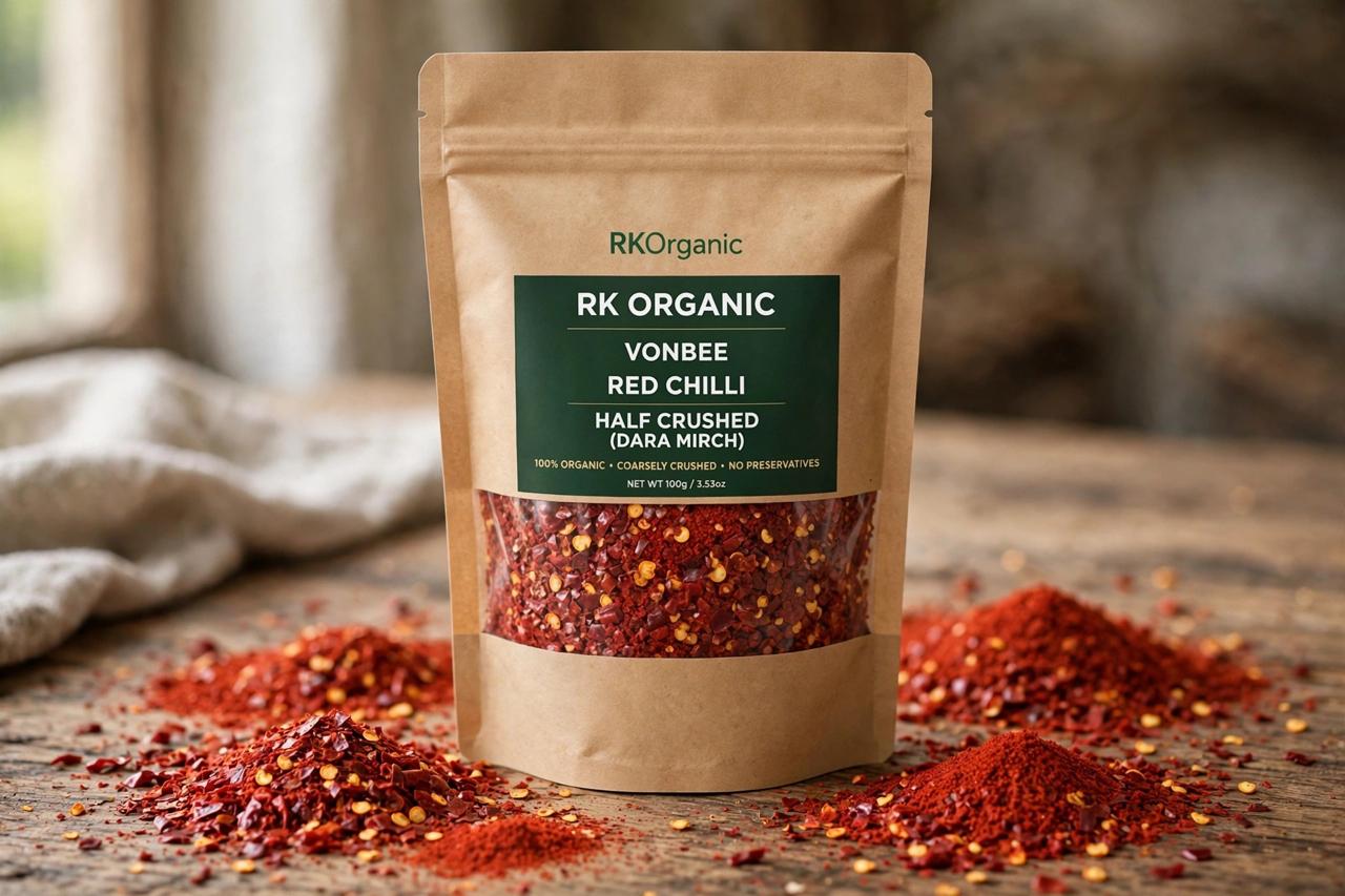 RK Organic VONBEE red chili whole
