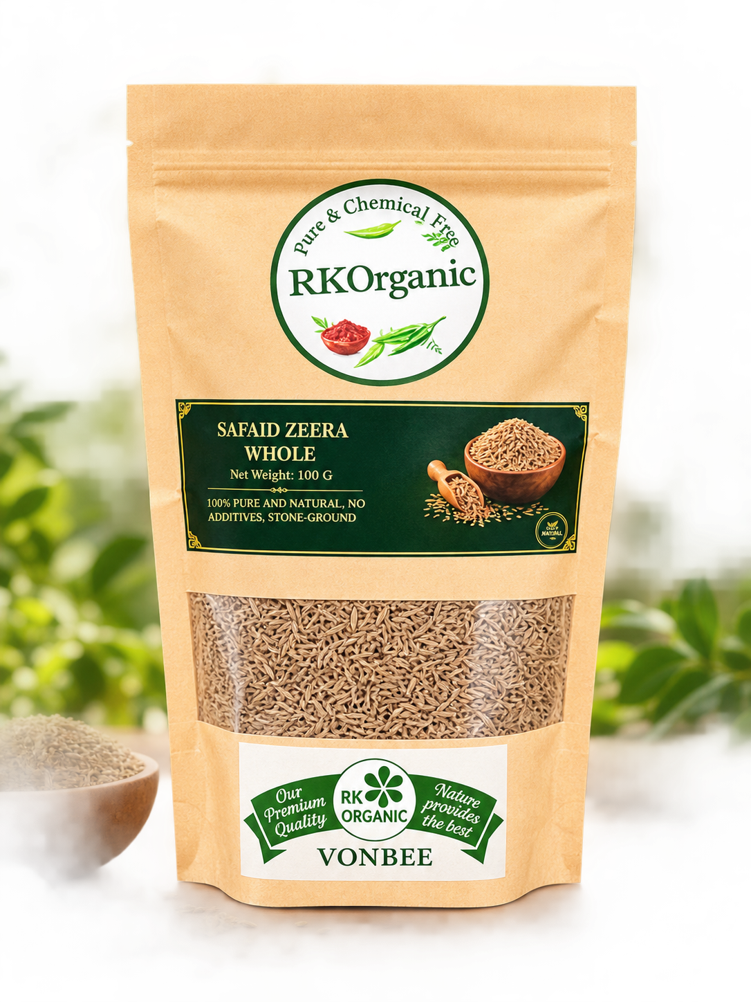 White cumin whole